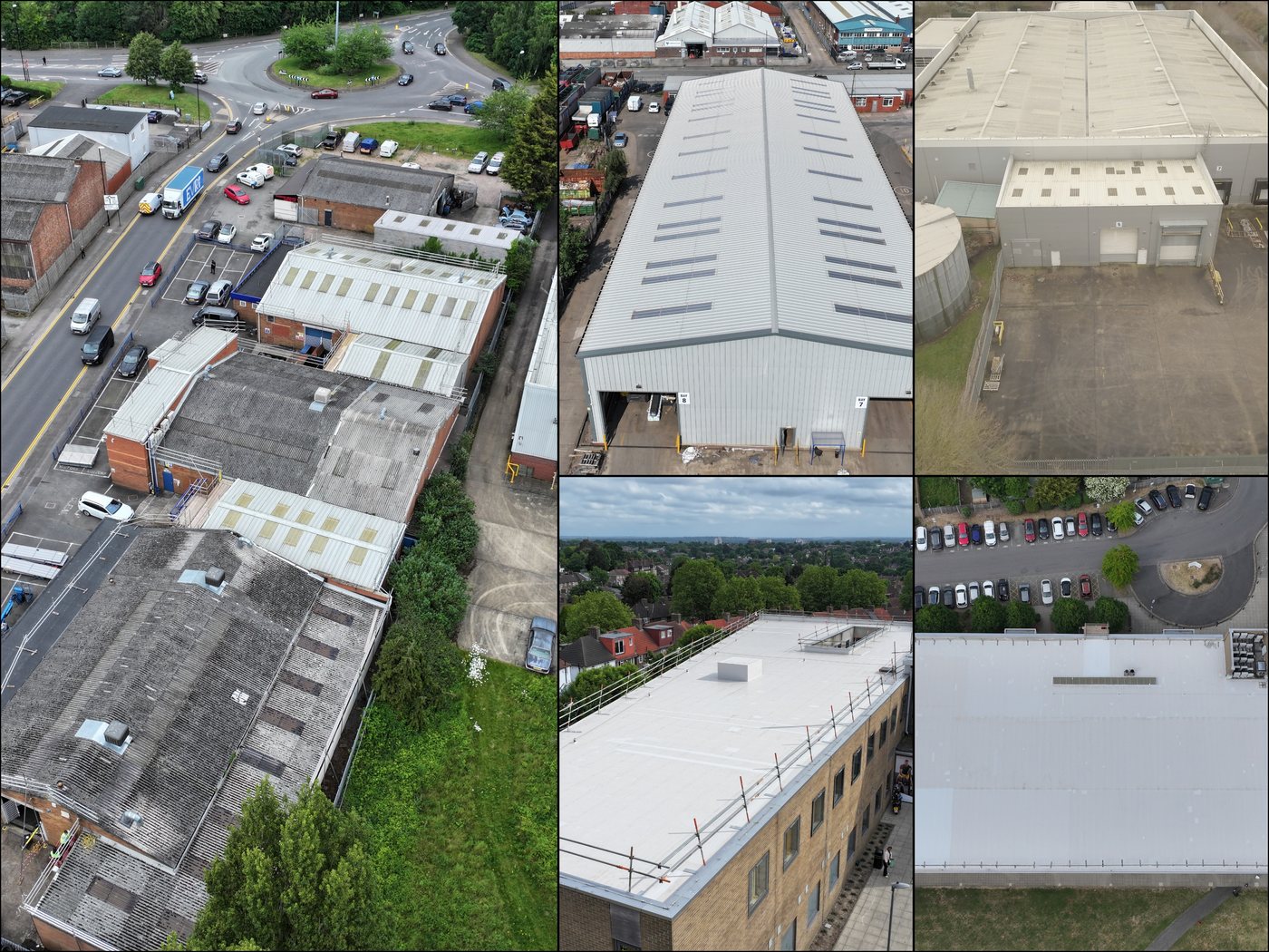 Composite showing roof loading conditions Solar Surveys assesses for bifacial glass-glass solar PV modules.