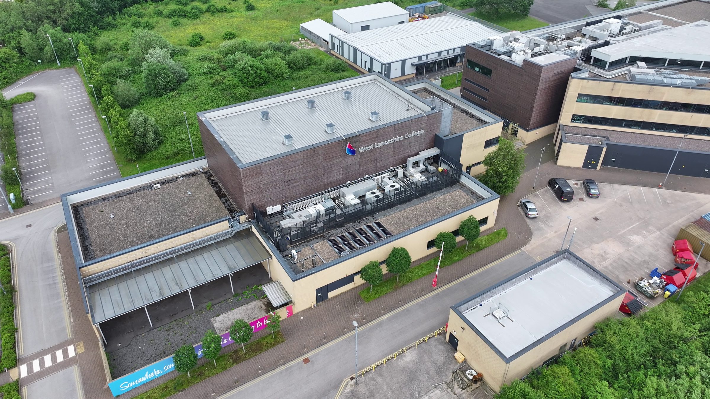Educational campus multi-roof solar feasibility structural assessment