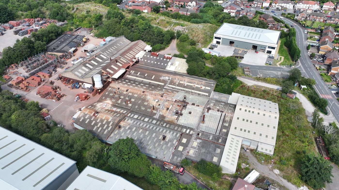 Legacy industrial manufacturing facility fragile roof structural assessment
