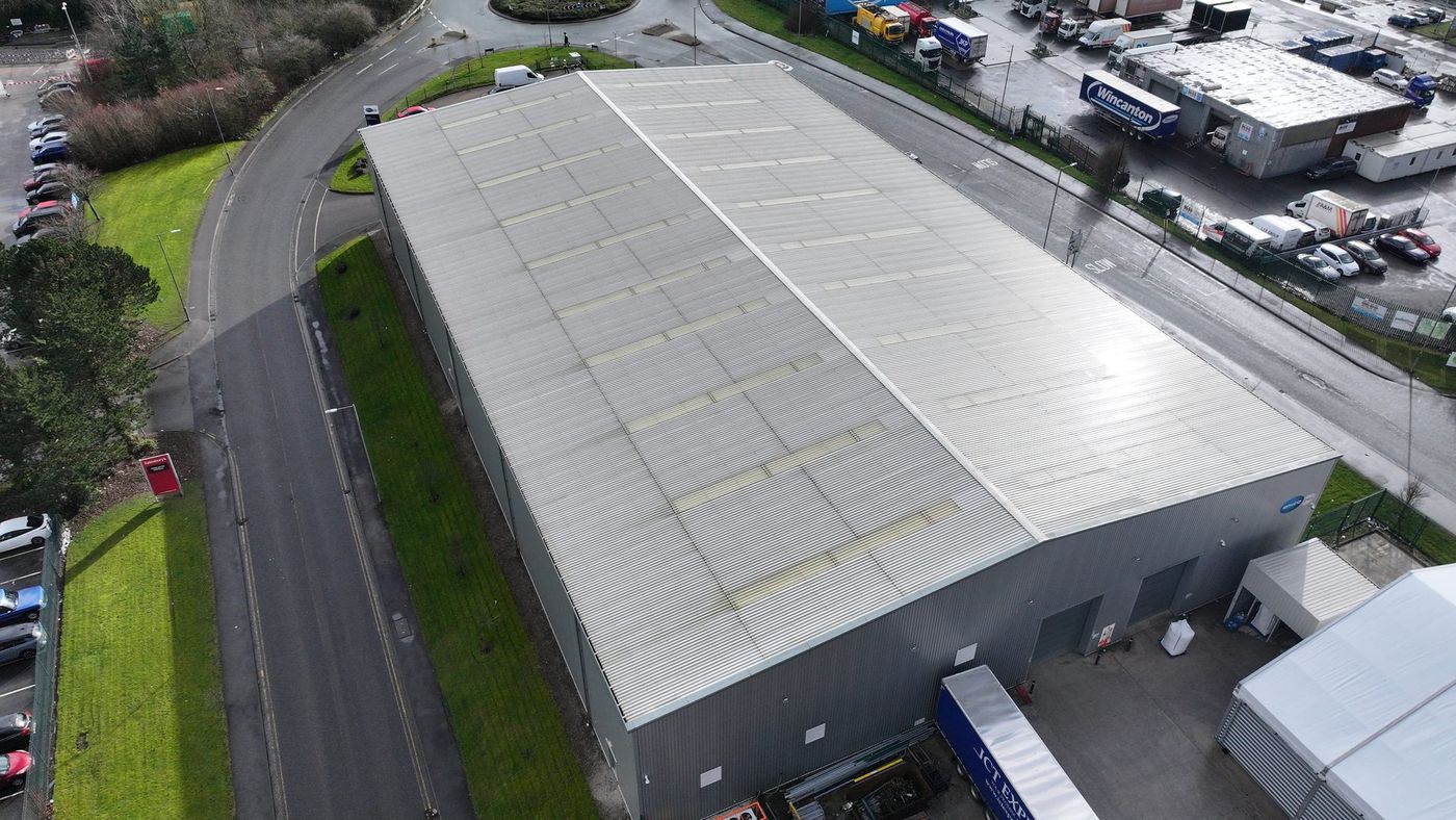 Portfolio solar survey programme management across multiple industrial buildings