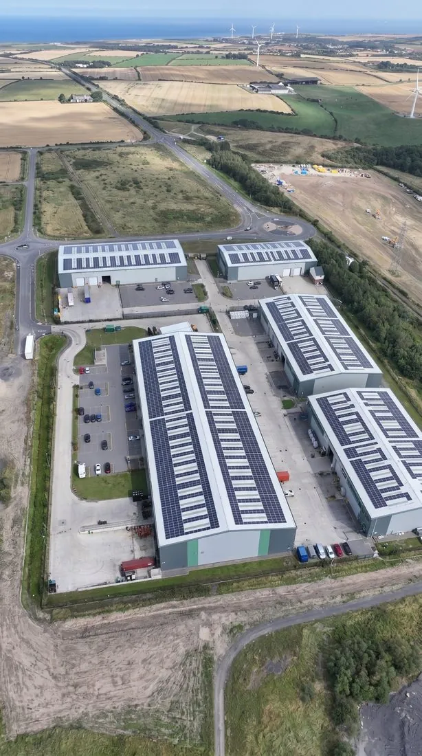 Asset manager reviewing solar portfolio structural reports